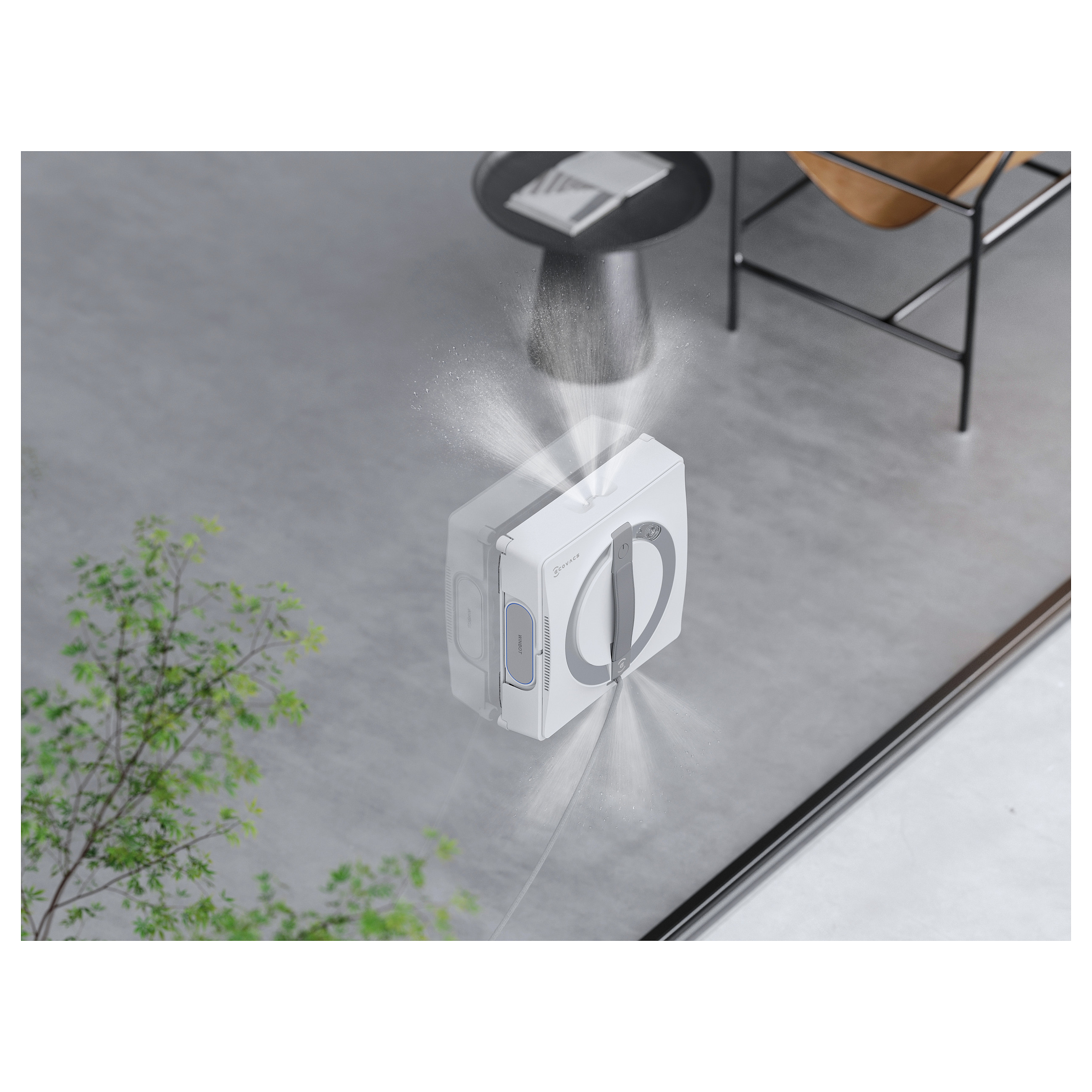Fshesë robotike për pastrimin e dritareve Ecovacs Winbot W2 PRO OMNI - Bardhë - 14