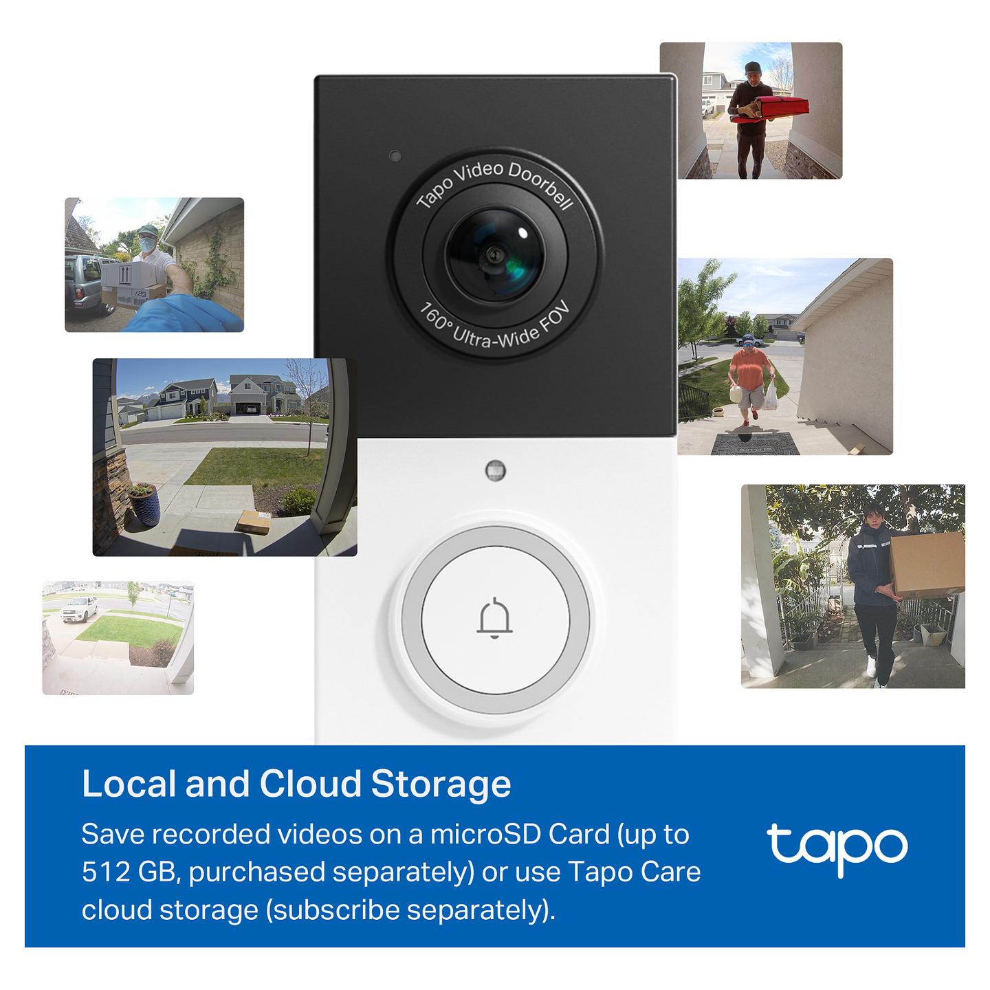 Kamera Sigurie IP CCTV TP-Link Tapo D210, 2K 3MP, 2304 × 1296, Wi-Fi, 160°, IP65, Bateri 180 Ditë - Bardhë - 24