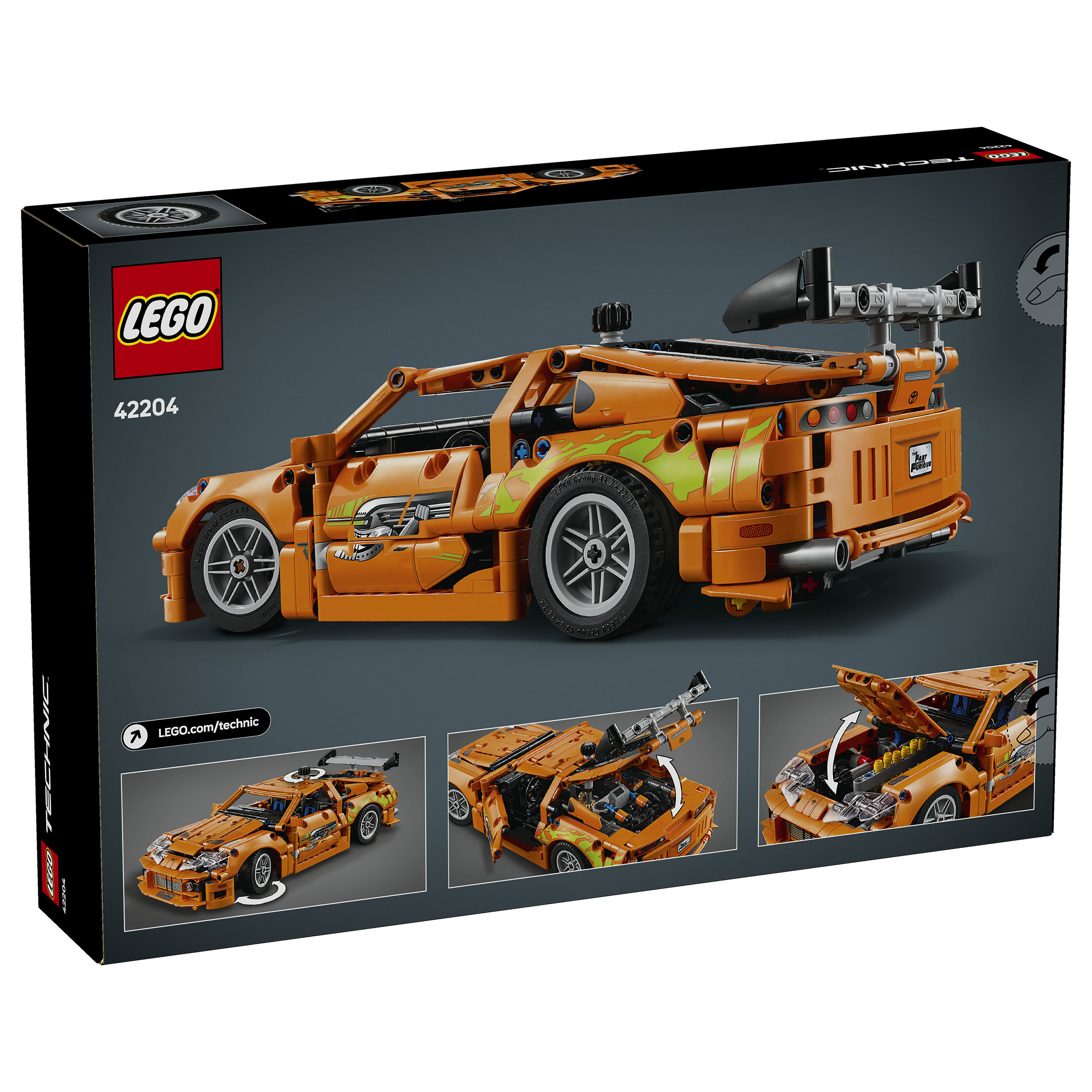 LEGO Technic Fast and Furious Toyota Supra 42204 - 18
