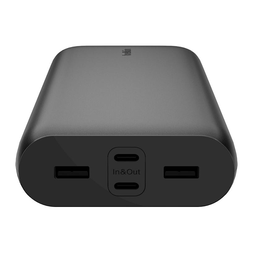 Powerbank Belkin BoostCharge, 26000mAh, 32W, 2xUSB-C, 2xUSB-A - Zezë - 4