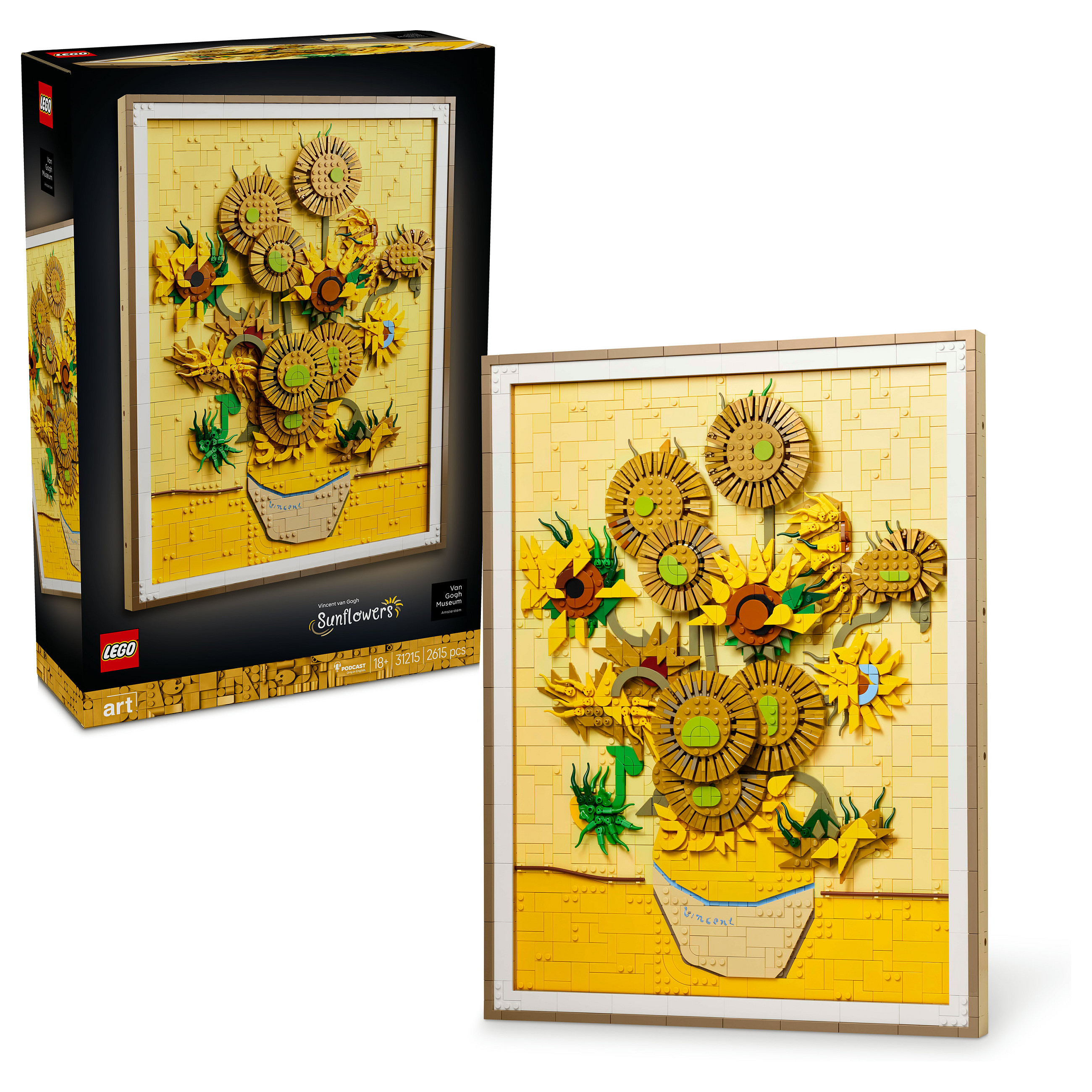 LEGO Art Vincent van Gogh – Sunflowers - 3