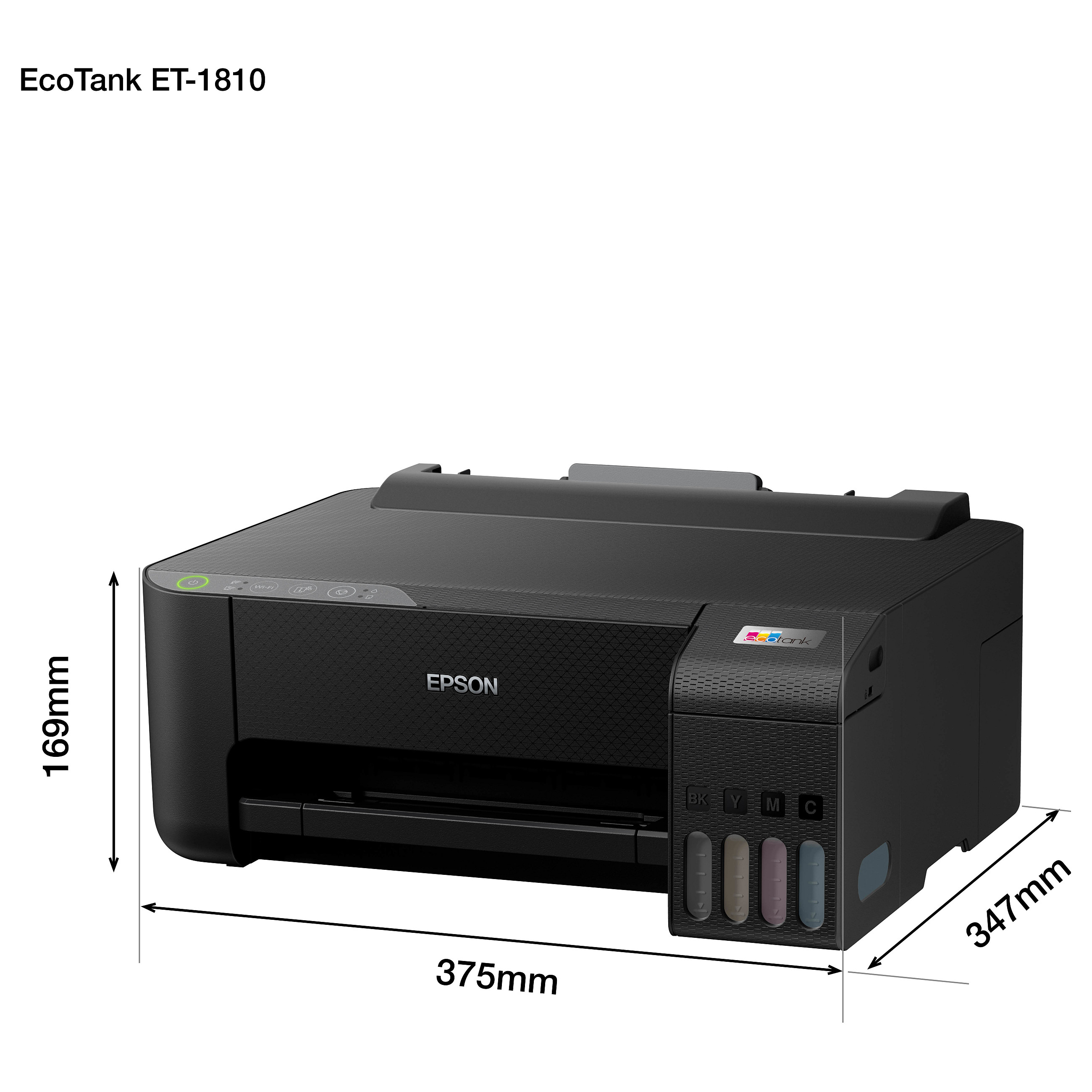 Printer Inkjet EPSON EcoTank ET-1810 / A4 Color Inkjet Printer - Zezë - 11