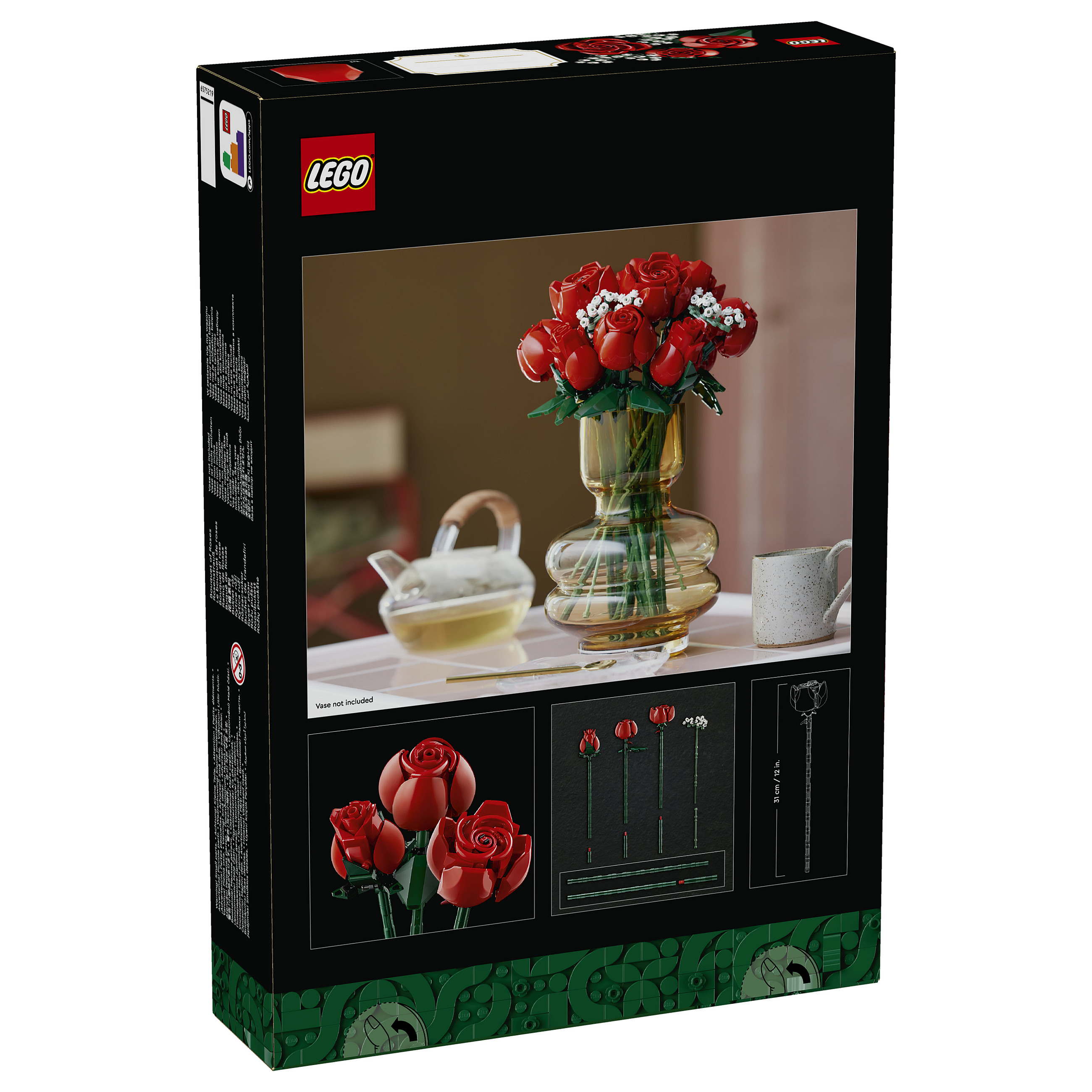 LEGO Icons Bouquet of Roses 10328 - 19