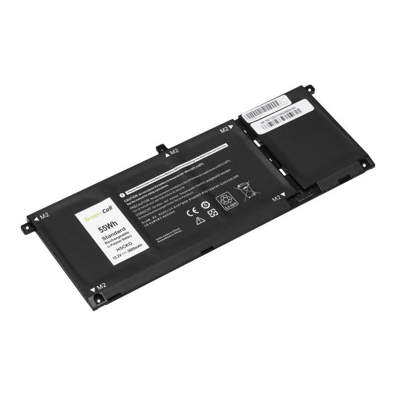 Bateri Green Cell DE157 për Dell Inspiron, 15.2V, 3600mAh, Li-Polymer - Zezë