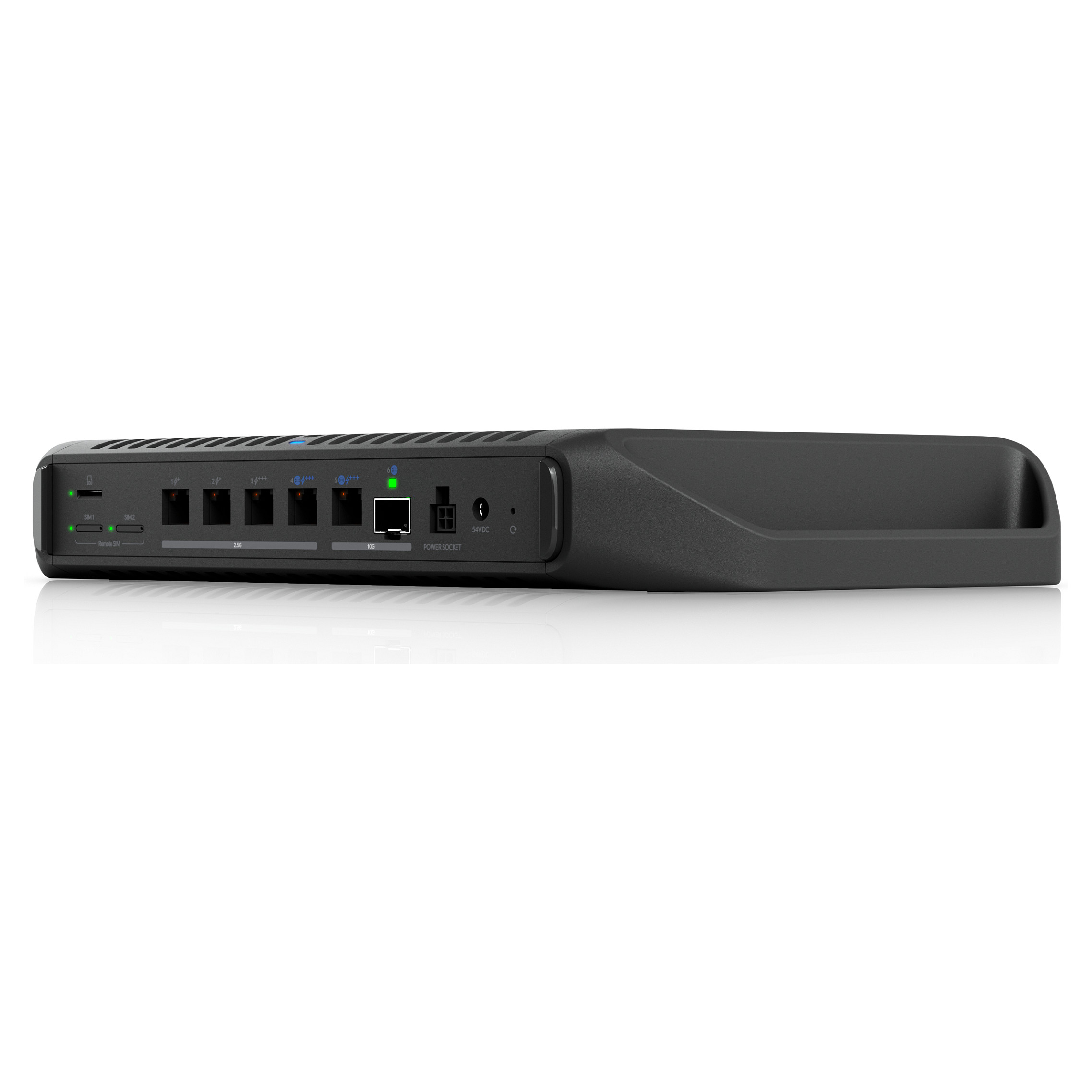 Ubiquiti UniFi Cloud Gateway Industrial UCG-Industrial – WiFi 7, 10GbE Gateway, 2.5GbE PoE++, Firewall, VPN, UniFi Controller, Protect NVR - 3