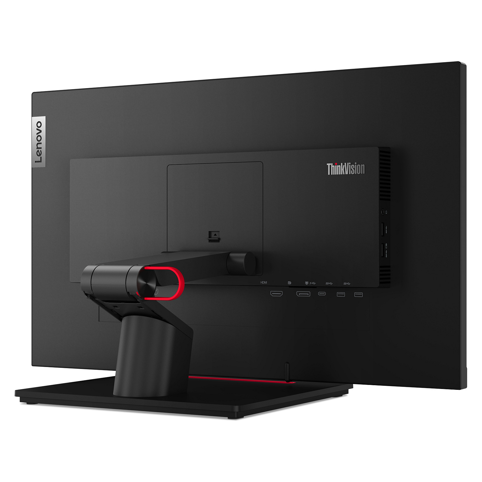 Monitor Lenovo ThinkVision T24t-20 / 23.8"/ Full HD IPS / LED / Touchscreen / 60 Hz / 6 ms / HDMI+USB+DP - Zezë - 11