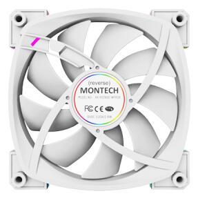 Ftohës për Kasë Montech RX120 PWM / 120mm / 800-1600 RPM – Bardhë