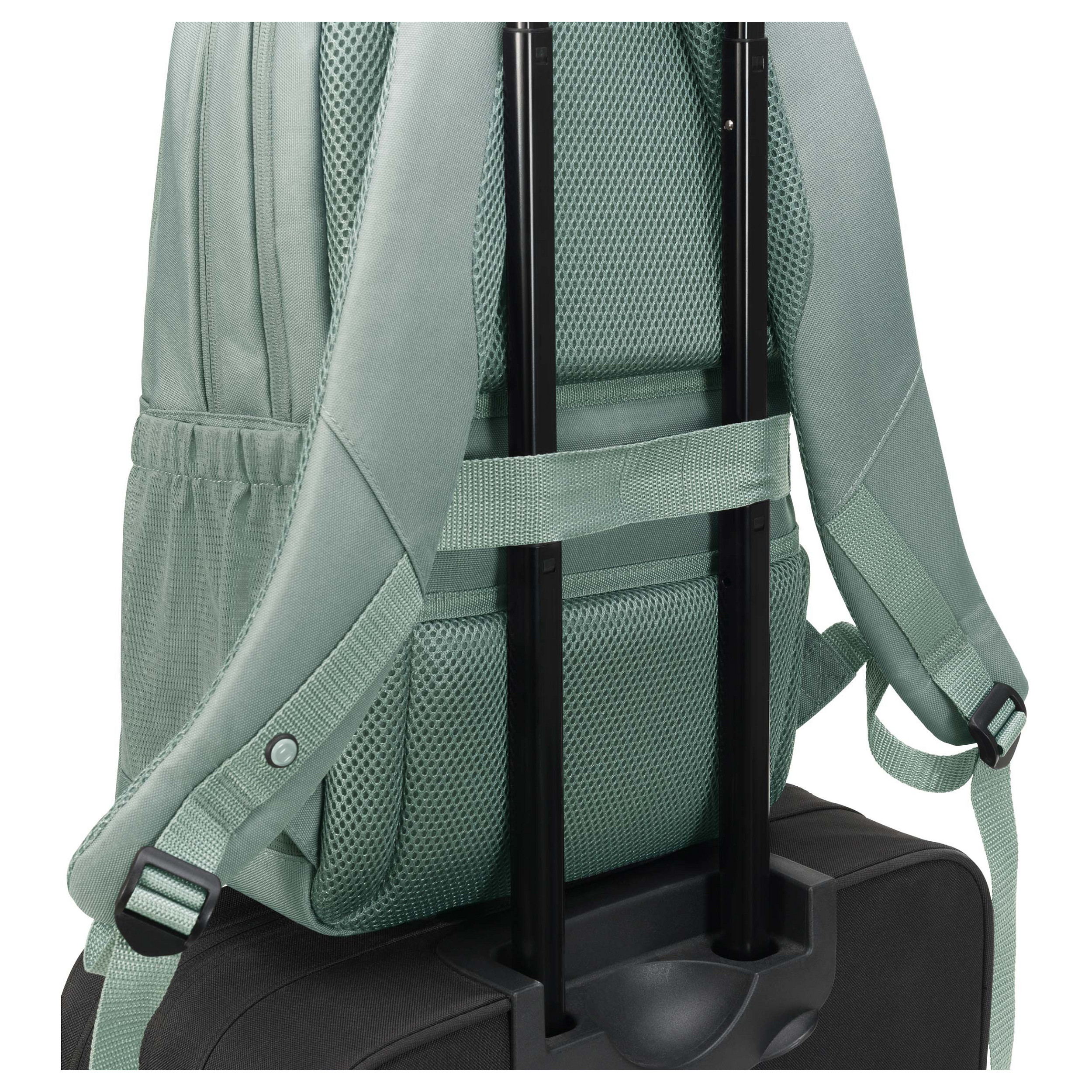 Çantë DICOTA SCALE / 13-15.6" / 20L / 600D rPET / HDF / Trolley Strap - Gjelbër - 7