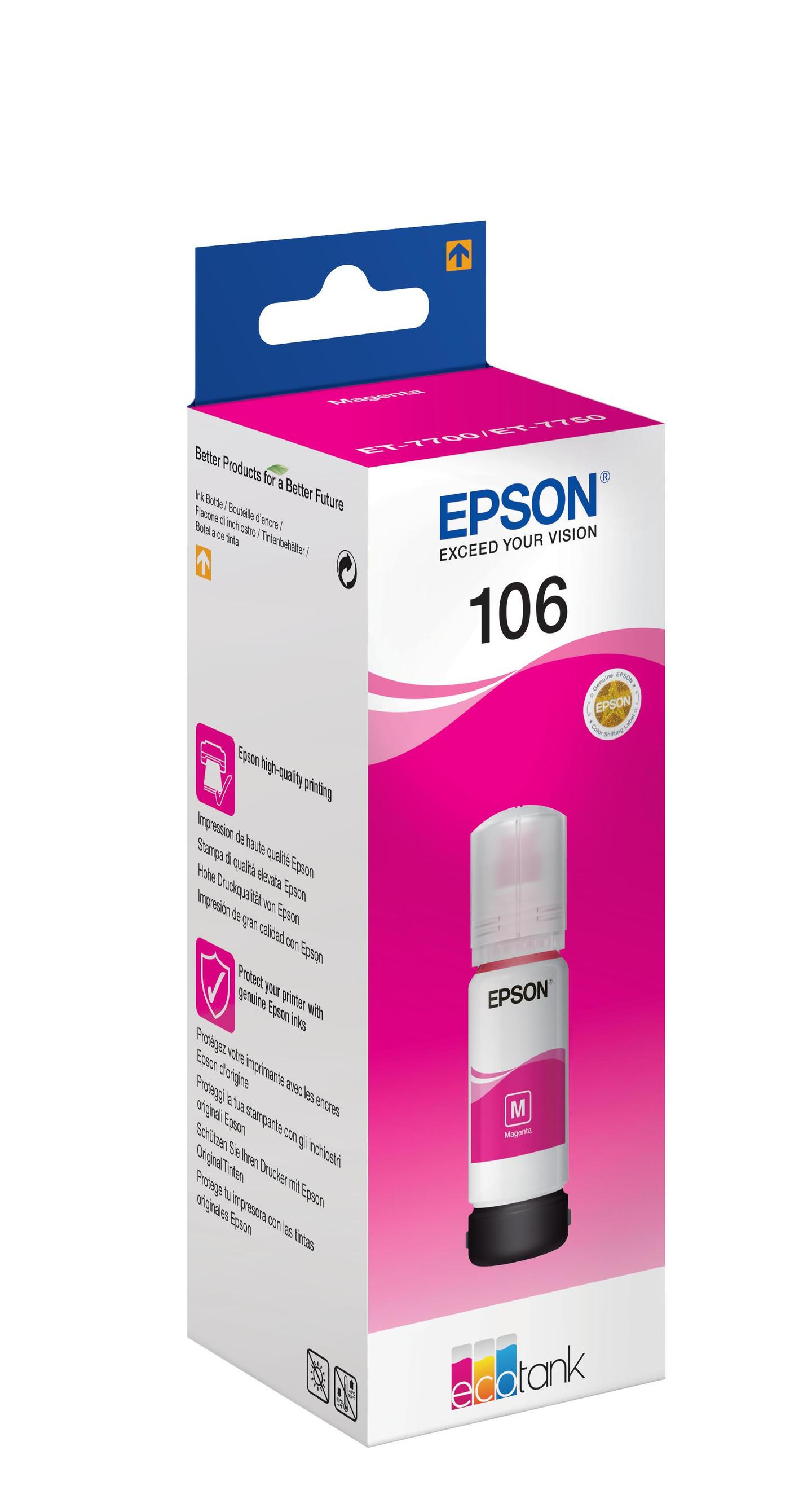 INK Epson 106 C13T00R340 / 1.900 fotografi – Rozë - 1