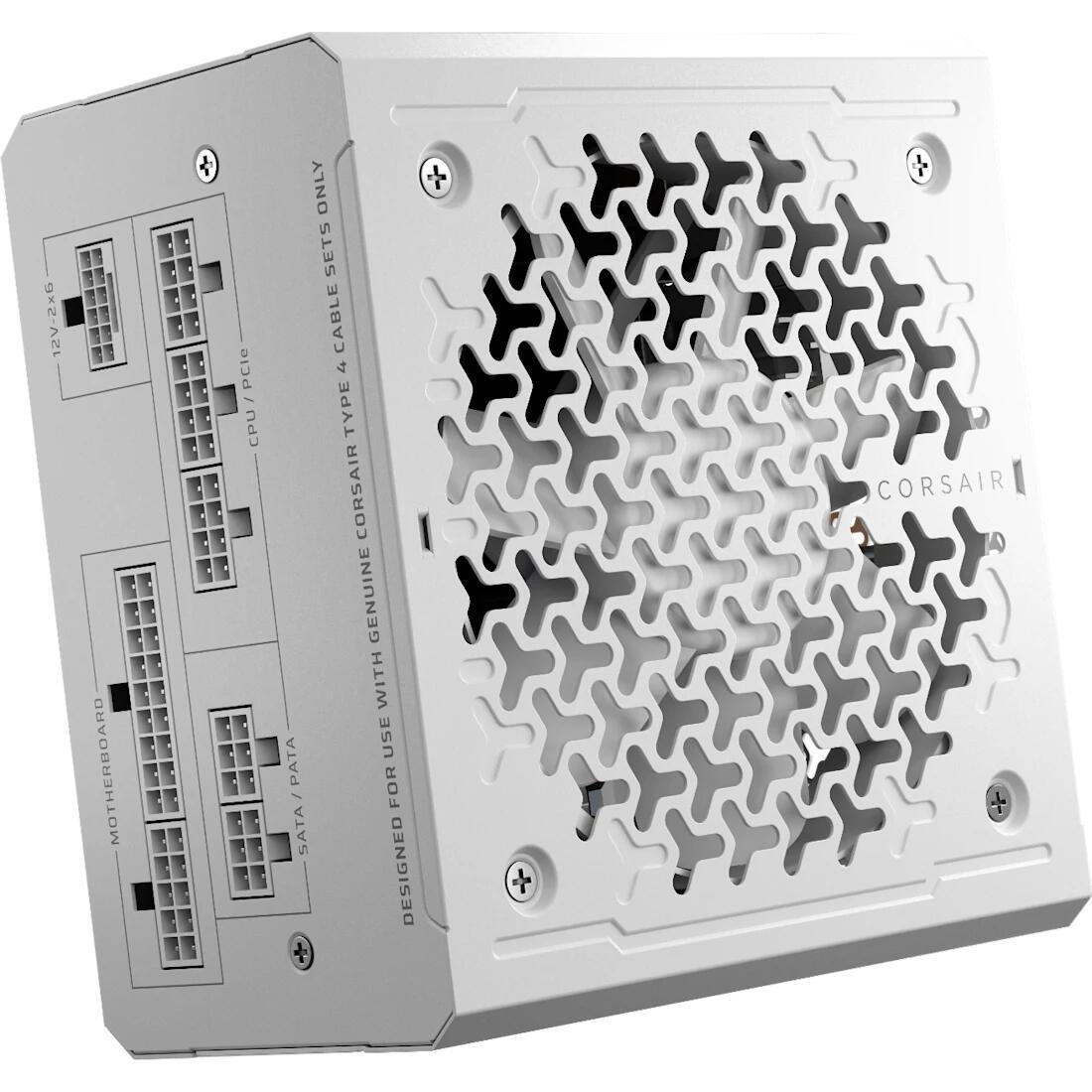 Furnizues Energjie Corsair RM750e / CP-9020292-EU / 750W / ATX 3.1 / PCIe 5.1 / Cybenetics Gold / Fully-Modular - Bardhë