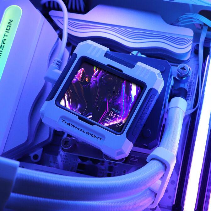 Ftohës për Procesor Thermalright Frozen Warframe 420 ARGB, 420mm - Bardhë - 6