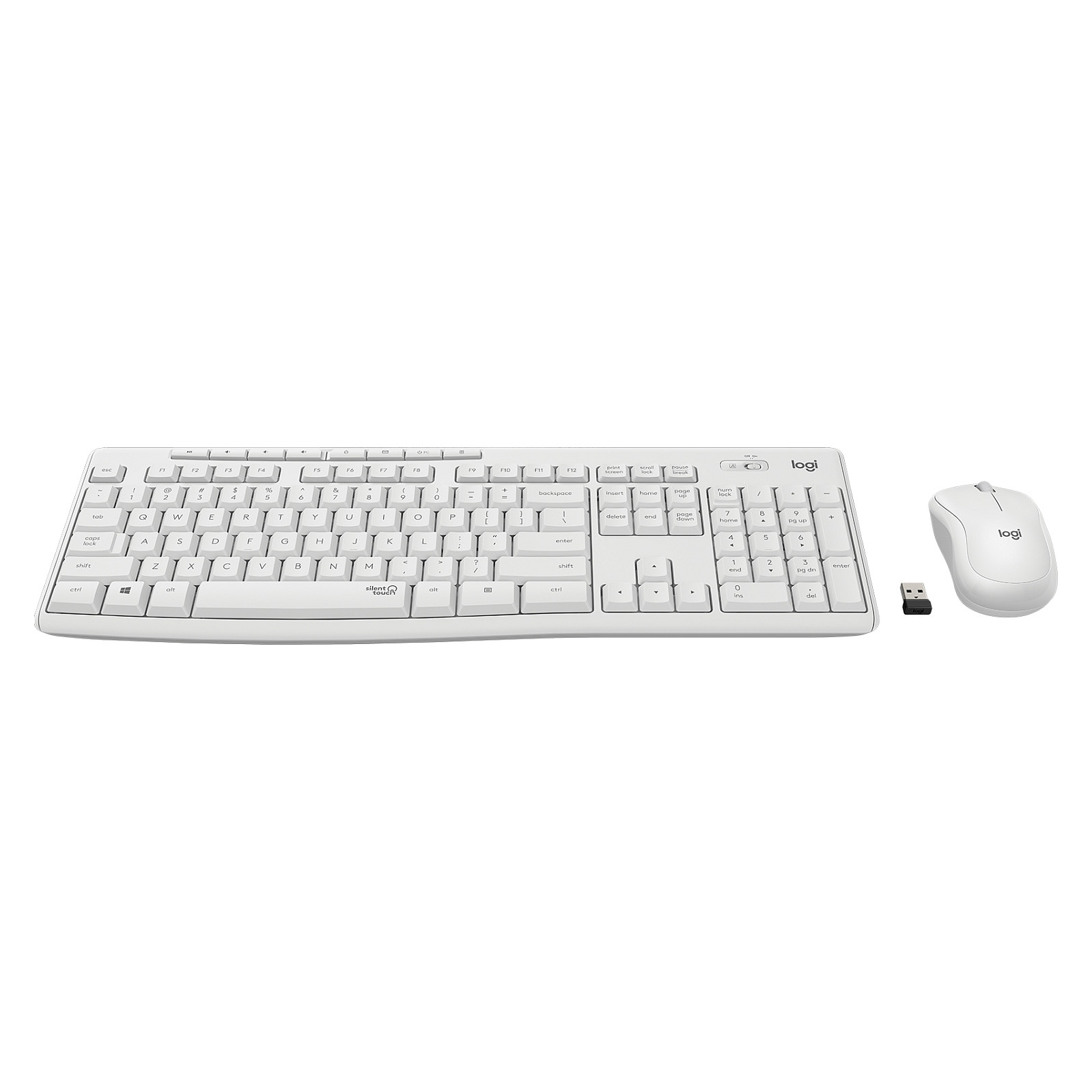 Combo (Tastierë & Maus) Logitech MK295 Silent wireless Combo white QWERTZ DE - 2