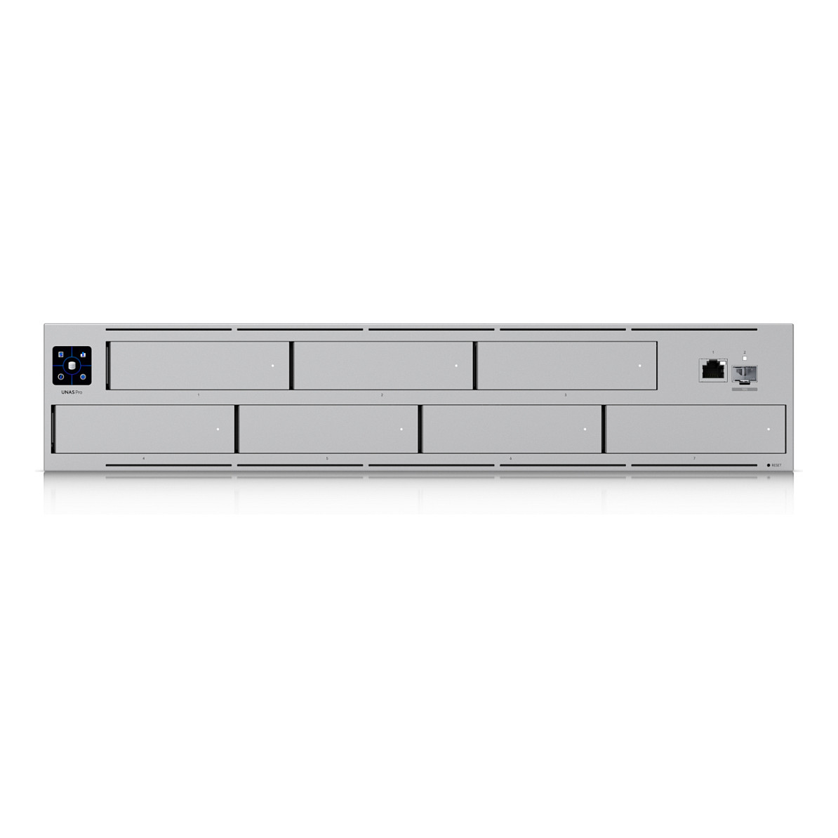 NAS Ubiquiti UNAS‑Pro / 7‑Bay / 7x 2.5/3.5 HDD‑SSD / 1x GbE / 1x SFP+ - 2