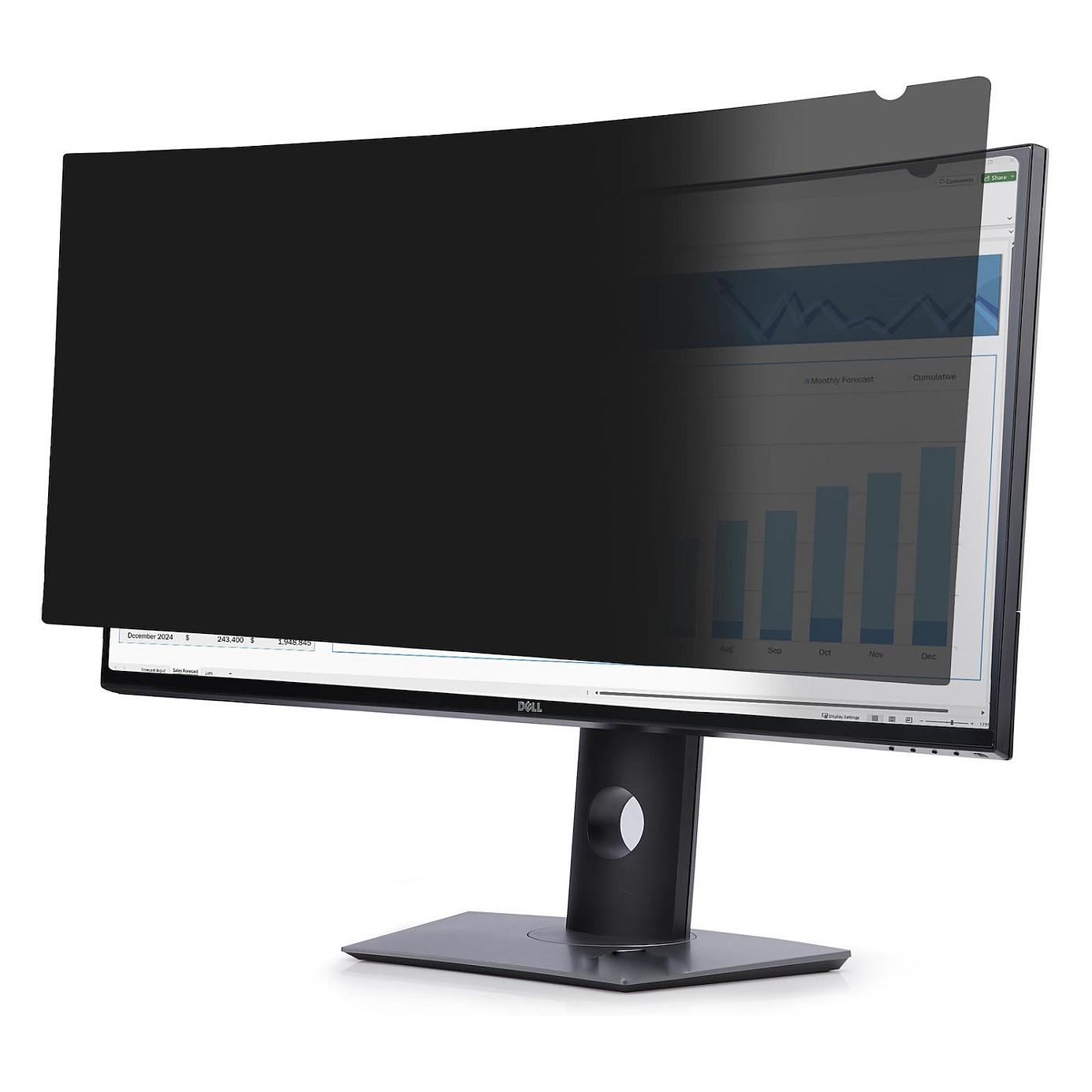 Filtër Privatësie StarTech.com 34C29-PRIVACY-SCREEN, Dell P3424WE, 34", Curved UltraWide, 21:9, ±30° - Zezë
