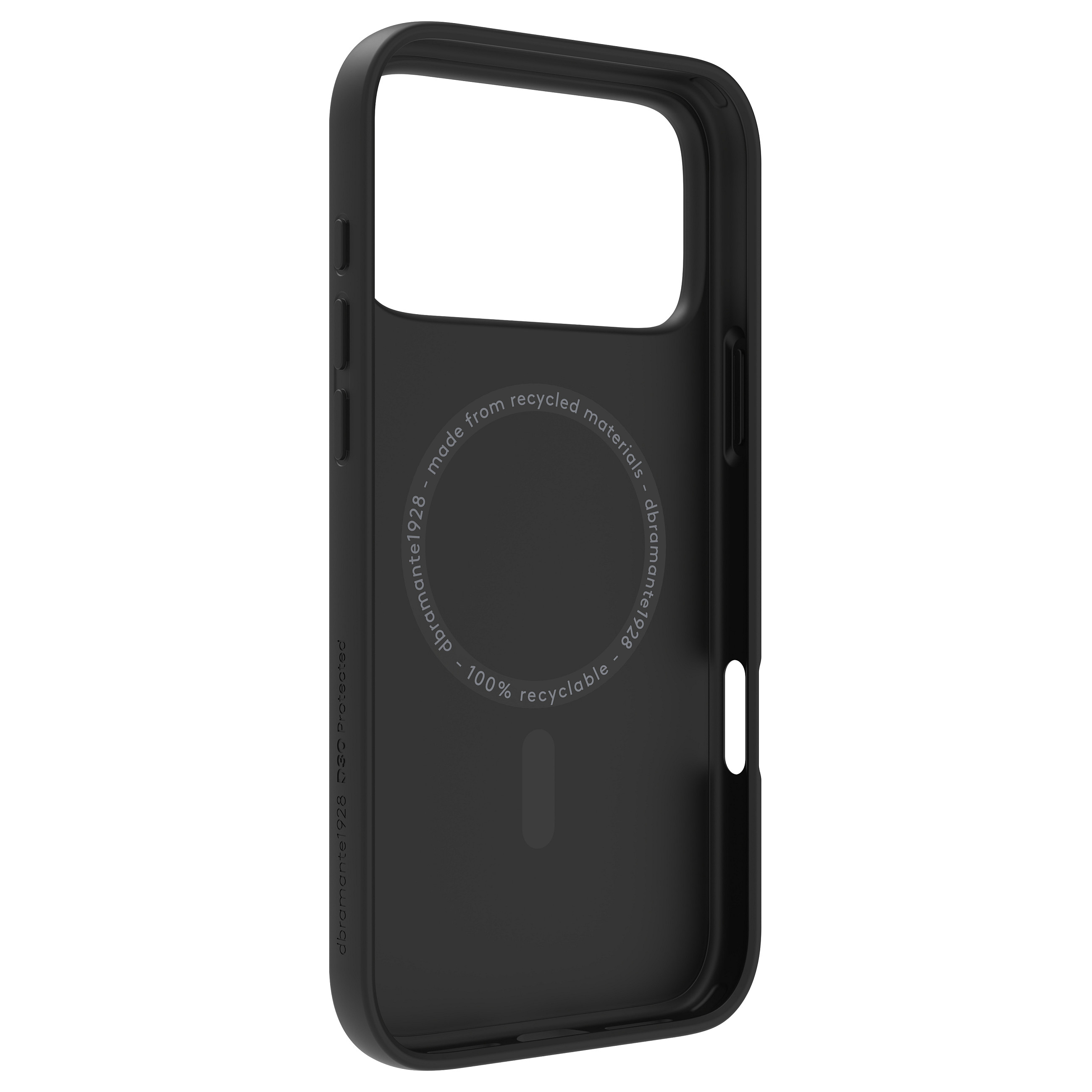 Aksesorë për telefon dbramante1928 Iceland Ultra D3O MagSafe / Case / iPhone 17 Pro Max / D3O / MagSafe / 100% Recycled Plastic / 4m Drop Protection - Zezë - 2
