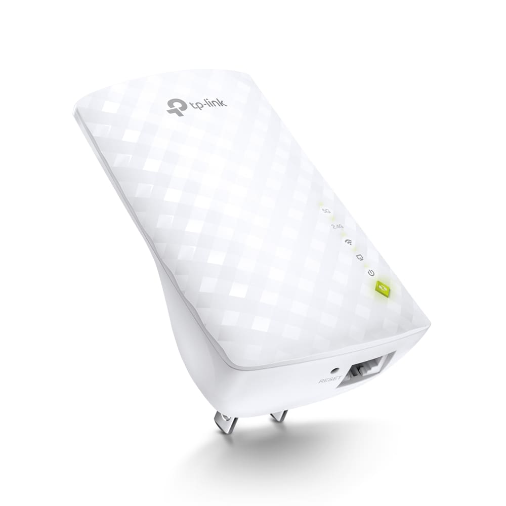 Wi-Fi Range Extender TP-Link AC750 / Wall Plugged / 433Mbps në 5GHz dhe 300Mbps në 2.4GHz / 1× 10/100Mbps Ethernet Port (RJ45) / 2 x external antenna / 100-240V / 50/60Hz / I bardhë - 6