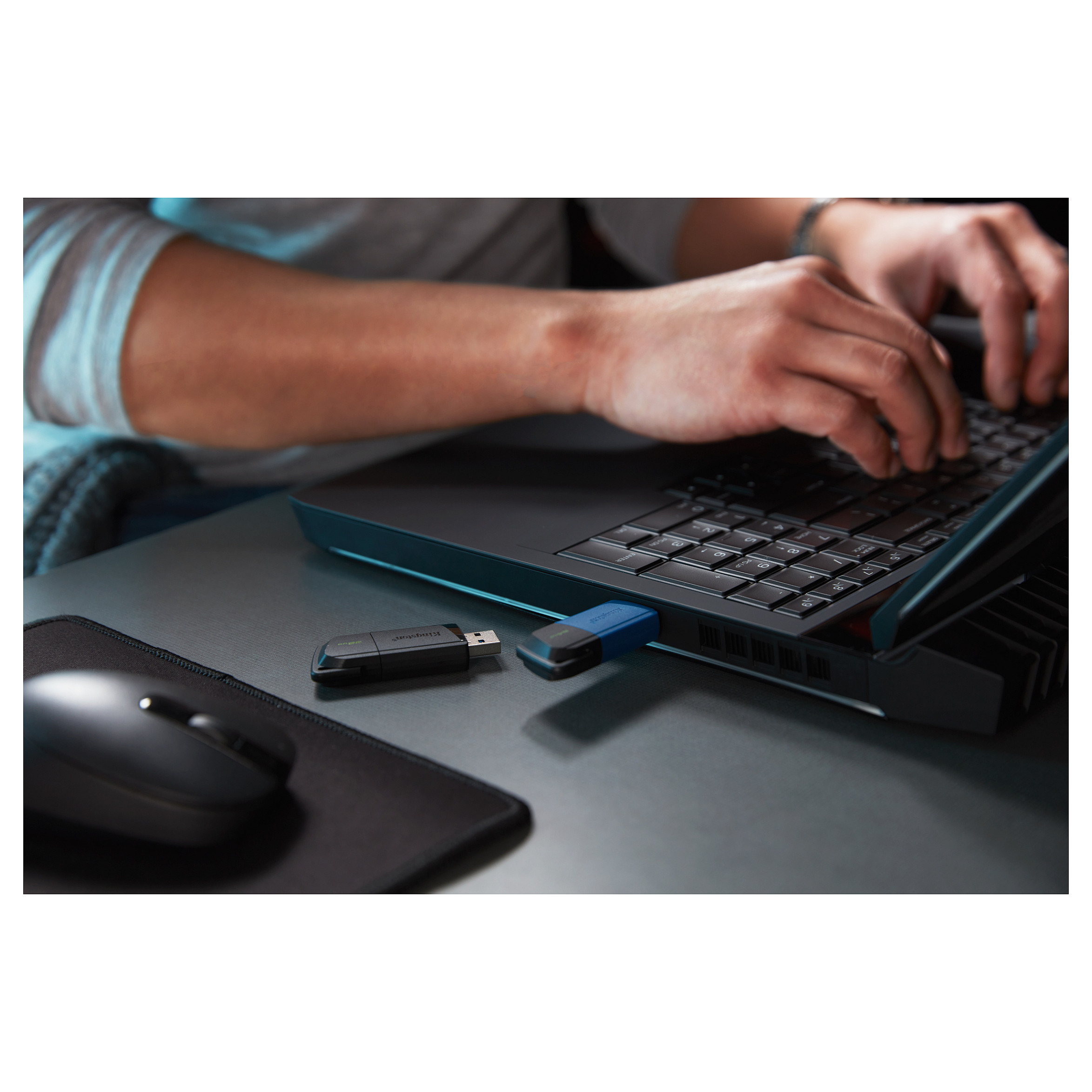 USB Flash Drive Kingston STICK 64GB USB 3.2 Kingston DataTraveler Exodia M Zi/Blue - 12