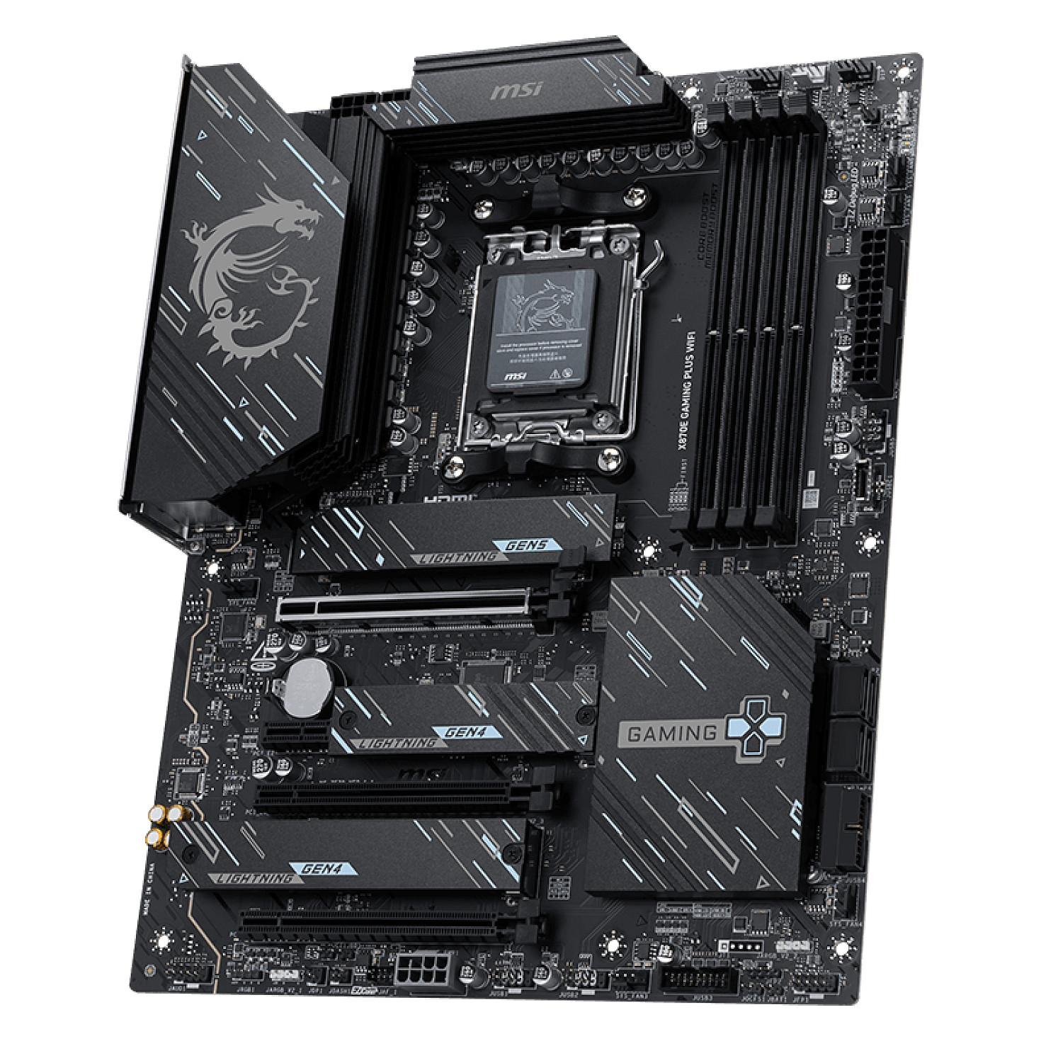 Pllakë Amë AMD AM5 MSI MPG X870E Gaming Plus / DDR5 / ATX / HDMI - 3