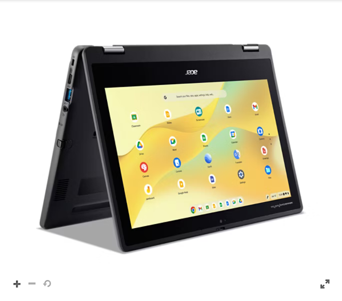 Laptop Acer Chromebook Spin 511 2in1 R757TN-TCO-C7VR / Intel N150 / 8GB LPDDR5 / 64GB eMMC / 11.6" HD IPS Touch / Intel Graphics - Zezë - 5