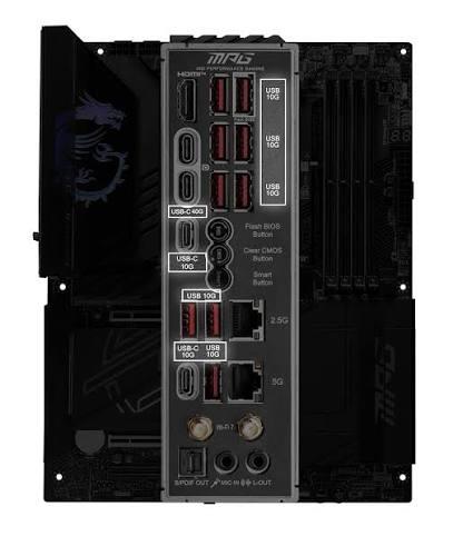 Pllakë Amë AMD MSI MPG X870E CARBON WIFI, ATX, AM5, X870E Chipset, DDR5 , PCIe 5.0, WiFi 7, Bluetooth, M.2 PCIe 5.0, USB-C - 2