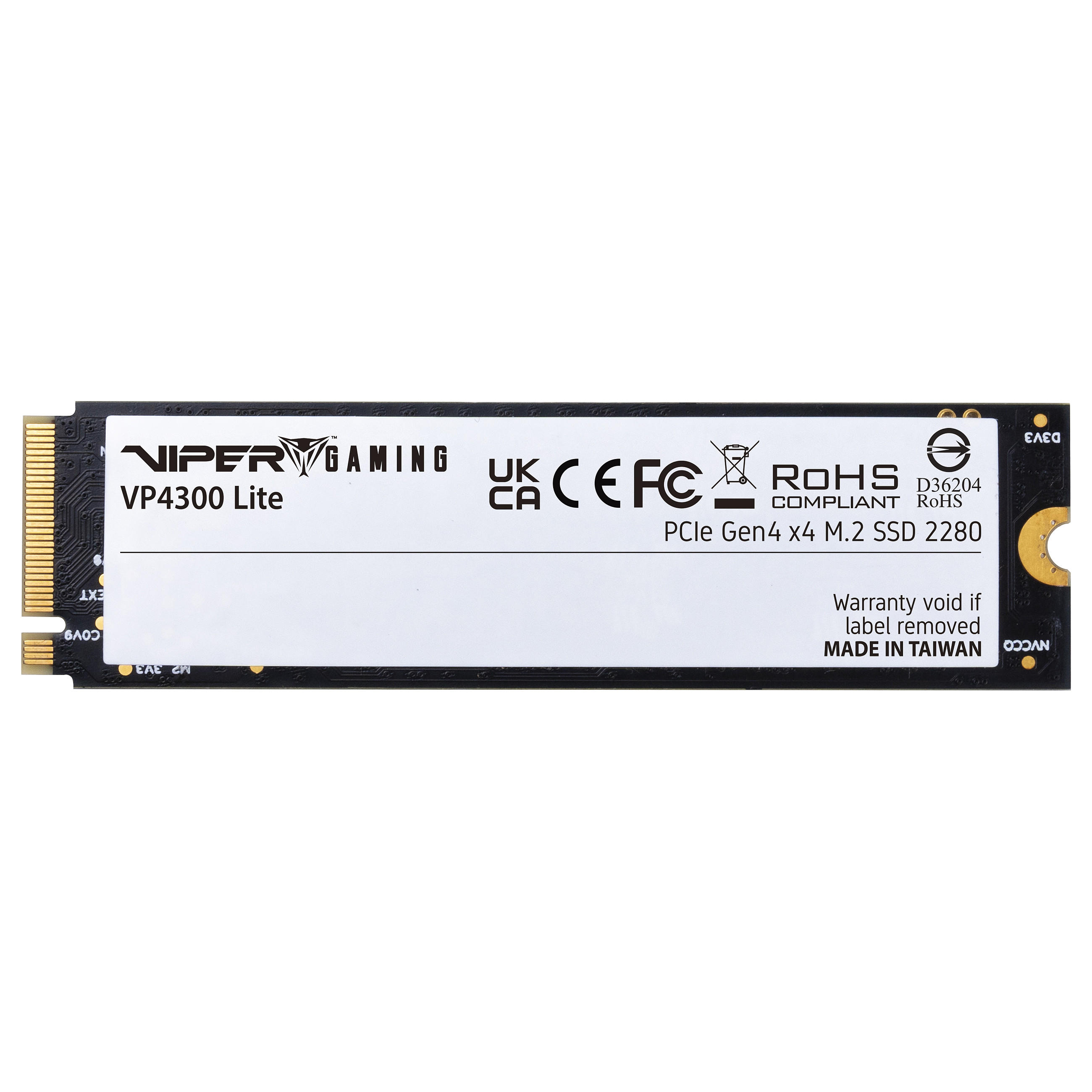 SSD e Brendshme M.2 / 4TB / Patriot Viper VP4300 Lite NVMe PCIe 4.0 x4 (7400/6400 MB/s, 2280) - 2