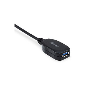Kabllo USB / USB-A 3.0 Verl. / Equip / A–A / 10.0m / 5Gbps - Zezë - 3