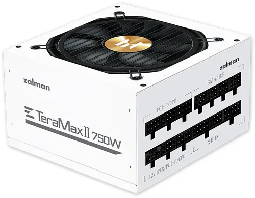 Furnizues Energjie Zalman TeraMax TMX2 / 750W / ATX / 80 PLUS Gold / PCIe 5.1 / 12V-2x6 - Bardhë