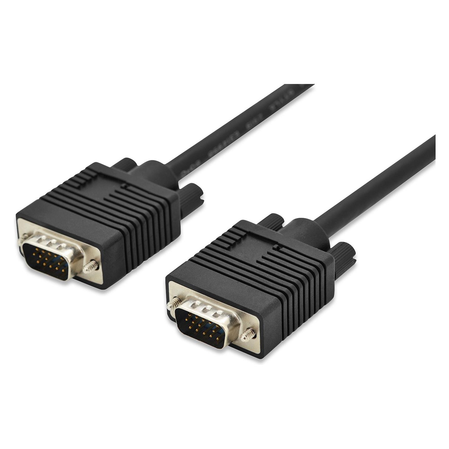Kabllo VGA Digitus AK-310103-030-S / VGA në VGA / 3m / 1280×1024 60Hz - Zezë