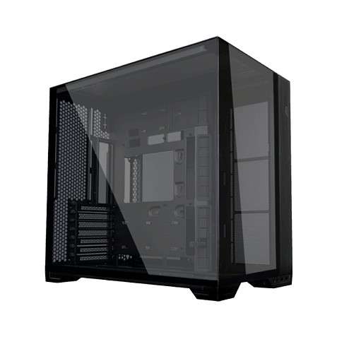 Kasë PC Lian Li O11 Vision Compact / Mid Tower / E-ATX / 11x 120mm Fan Support / Tempered Glass / 360mm Radiator - Zezë - 2