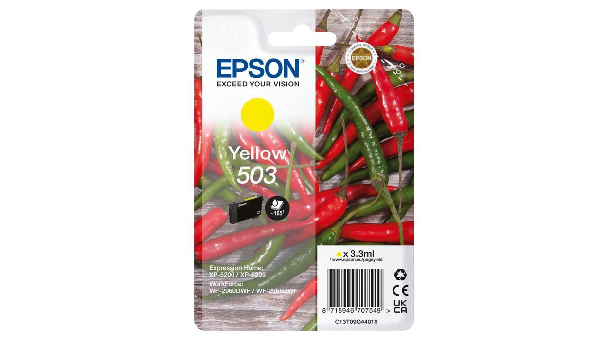 INK Epson 503 / C13T09Q44010 / 3.3ml / 165 faqe – Verdhë - 1