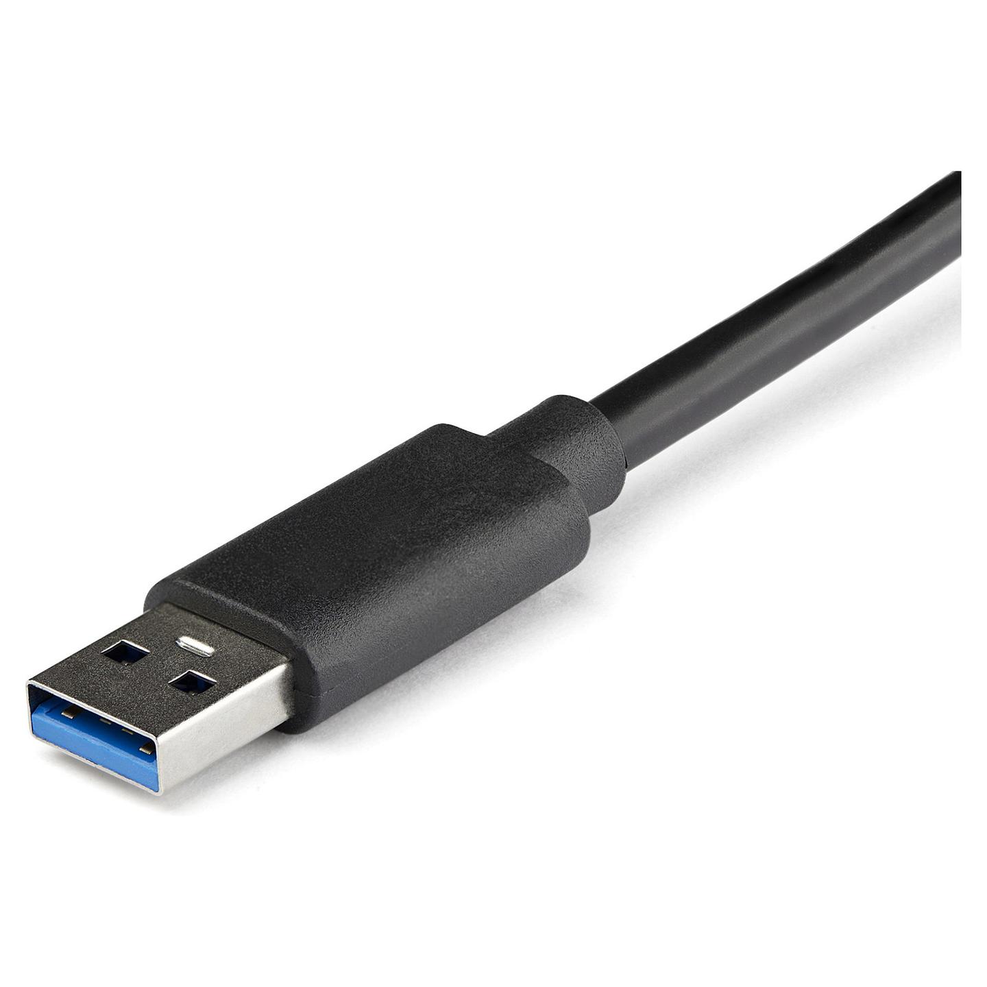 Adapter Rrjeti USB StarTech.com USB32000SPT, USB-A 3.0, 2x Gigabit LAN RJ45, 10/100/1000Mbps, 1x USB-A 3.0 Pass-Through, ASIX AX88179A + VIA VL817 - Zezë - 3