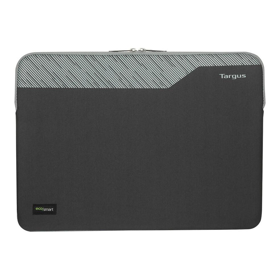 Këllëf për Laptop Targus Pulse II EcoSmart TBS97104GL, 15"-16", Neopren 3.3mm, Rezistent ndaj Ujit, 2 Zinxhirë - Hiri