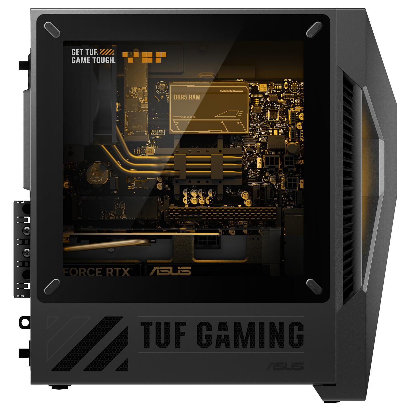 Kompjuter Gaming ASUS TUF Gaming T500 T500MV-07240H242W, Core 7 240H, 32GB DDR5, 1TB, RTX 5060 Ti 8GB - Hiri - 5