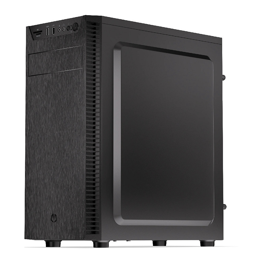 Kasë PC ENDORFY Armis 100 Solid / Tower / 120mm Fan / HDD 2.5"/3.5"/5.25" - Zezë - 9
