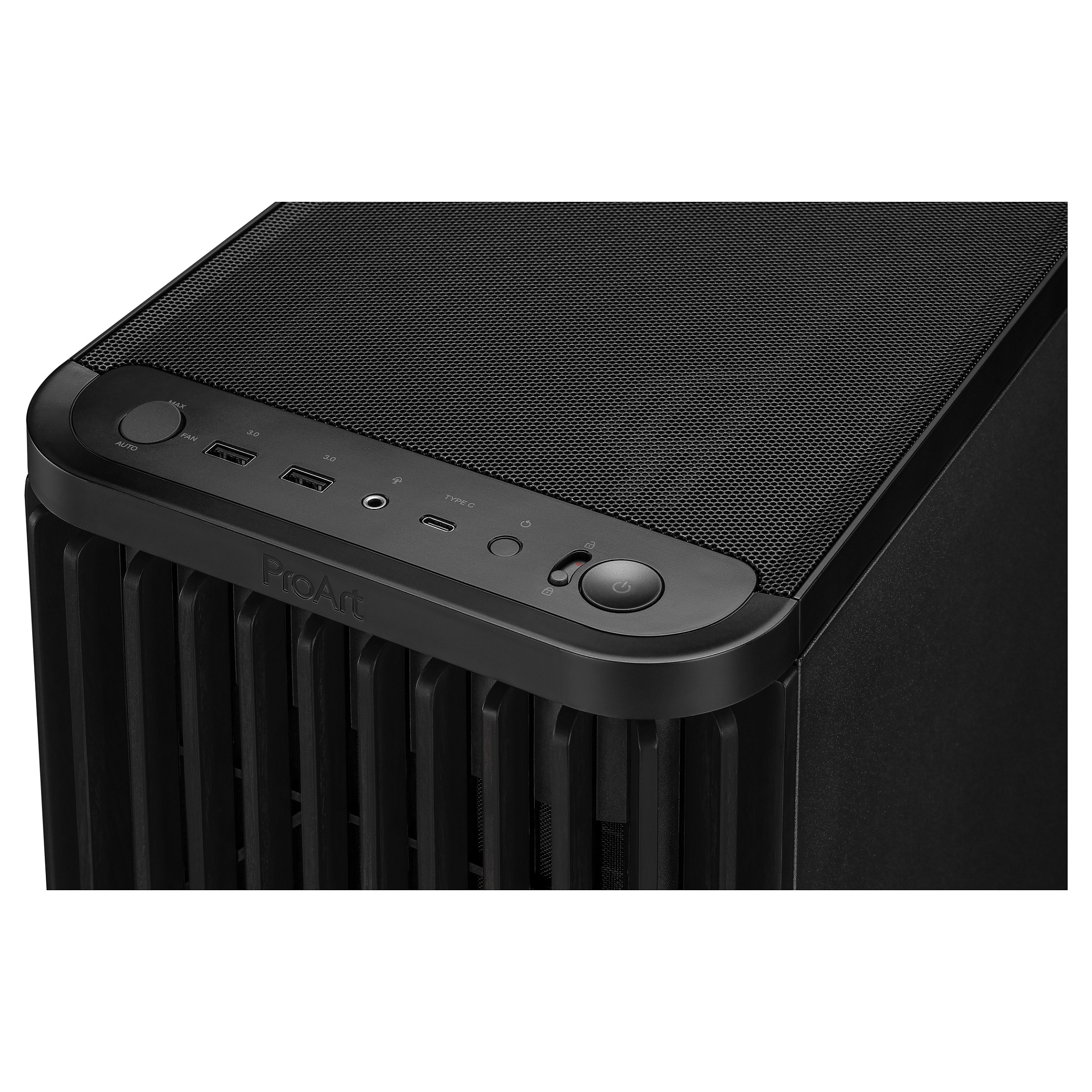 Kasë Asus ProArt PA401 Wood TG PWM -Zezë - 7