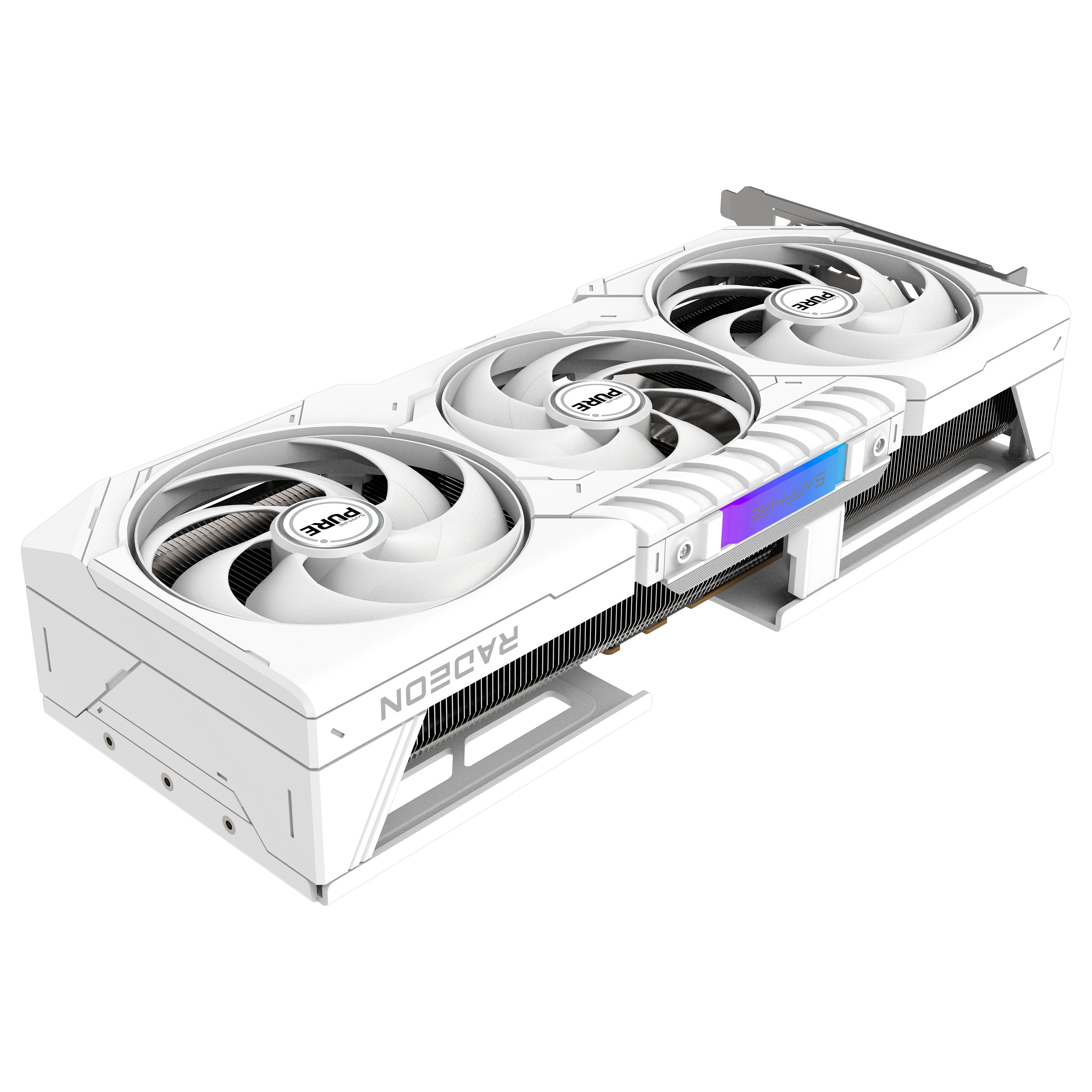 Kartelë grafike RX 9070 16GB Sapphire Pure Radeon OC GDDR6 3 Fan, e bardhë - 3