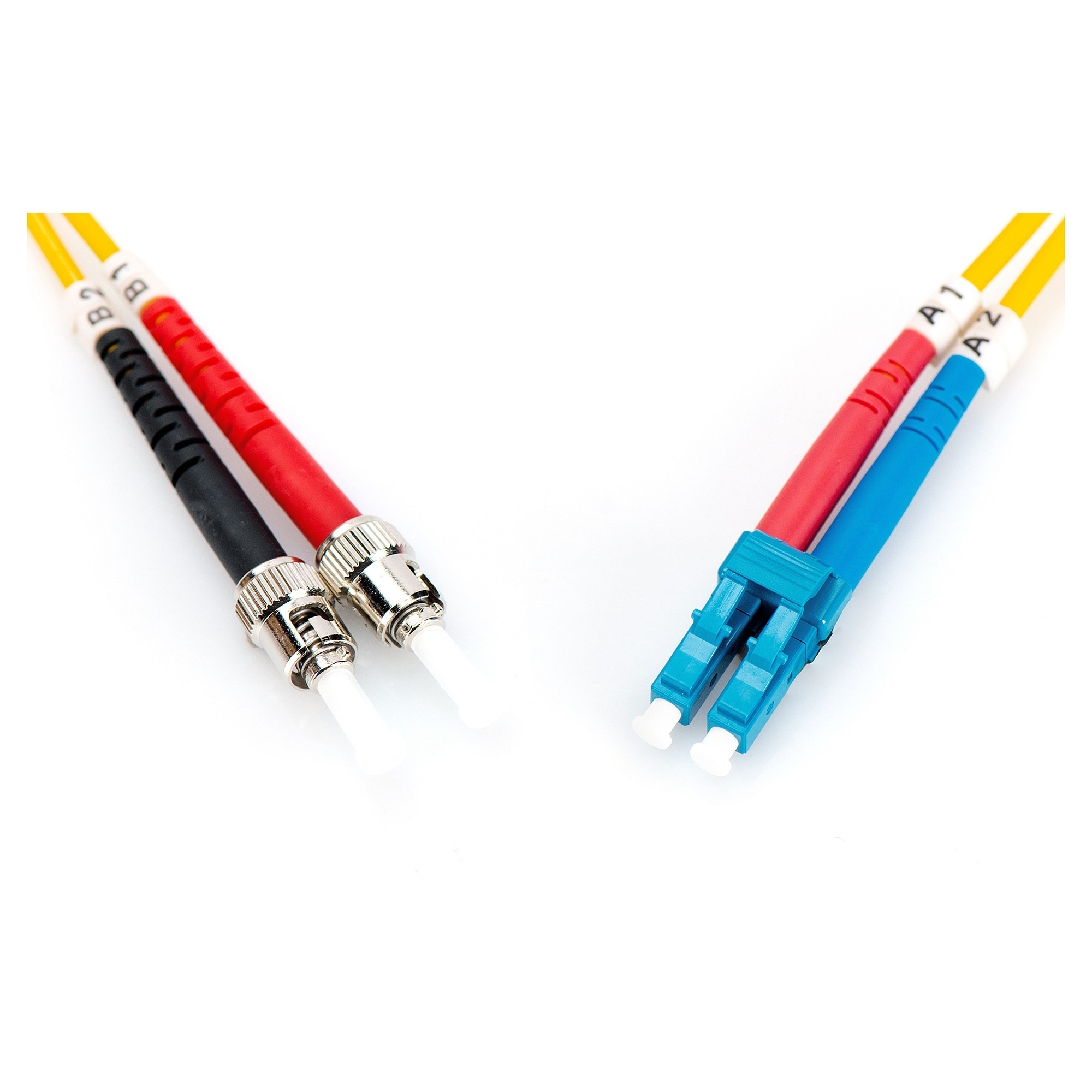Kabllo optike DIGITUS / Patch Cable / LC-ST / 3.0 m / Singlemode / Duplex / OS2 - 3