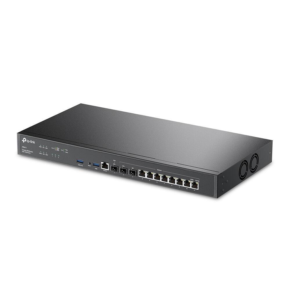 TP-Link Router Omada ER8411 / 10G / 2x SFP+ / 8x Gigabit RJ45 / VPN / USB 3.0 – Zezë - 1