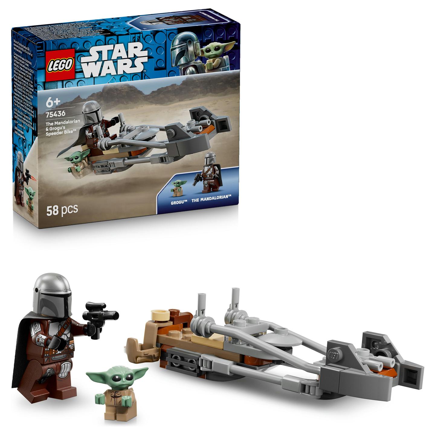 LEGO Star Wars The Mandalorian & Grogu's Speeder Bike 75436 - 14