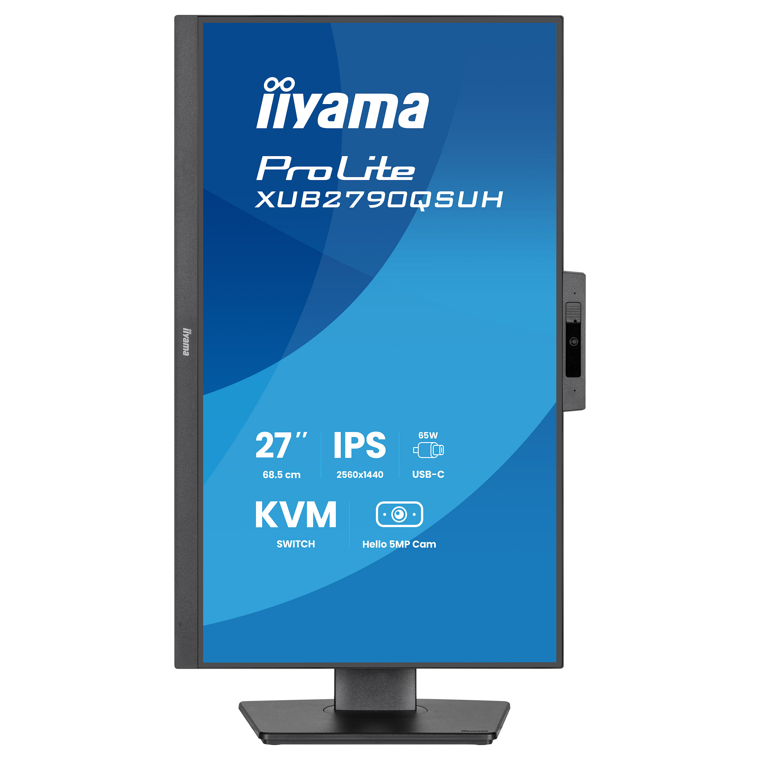 Monitor iiyama XUB2790QSUH / 27"/ Quad HD IPS / LED / 100Hz / 0.4ms / USB + HDMI + DisplayPort + HDCP - Zezë - 3