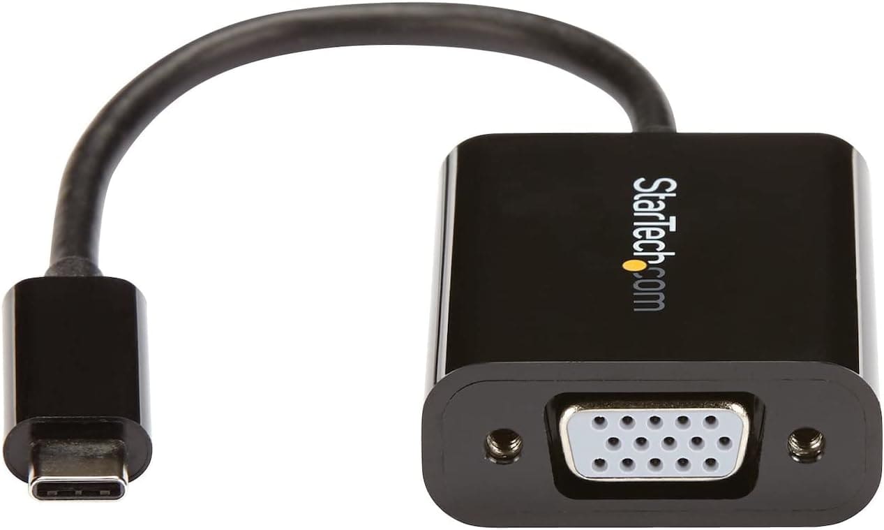 Konverter USB Type-C në VGA / I zi - 2