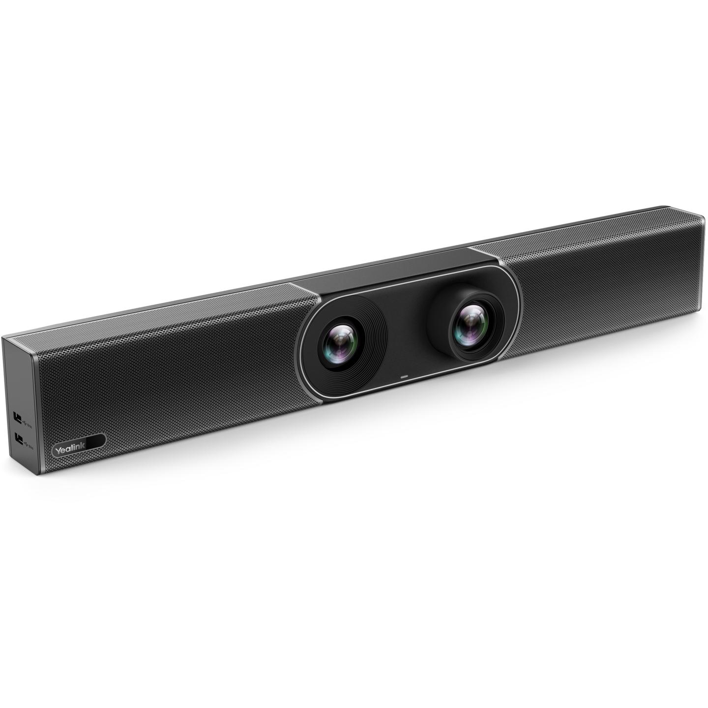 Sistem për Konferencë Yealink Bundle MeetingBar A30 + CTP18 / 4K 60fps / Dual 8MP / 10x Zoom / 120° / 8 MEMS / 8" Touch - Zezë - 4