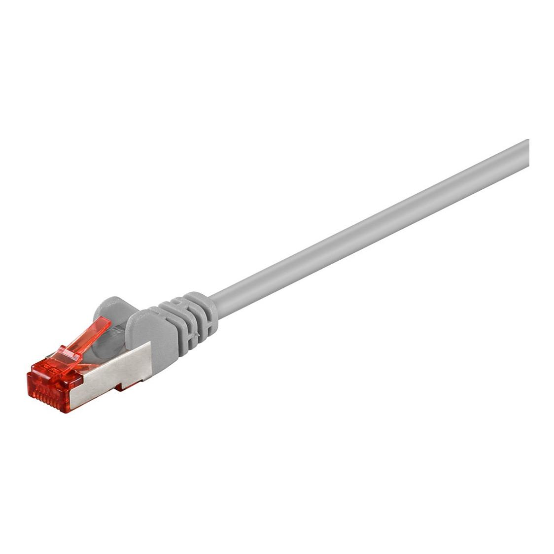 Kabllo për Rrjet MicroConnect SSTP60015 / RJ45 - RJ45 / Cat.6 / S/FTP / 27 AWG / 0.15 m - Gri