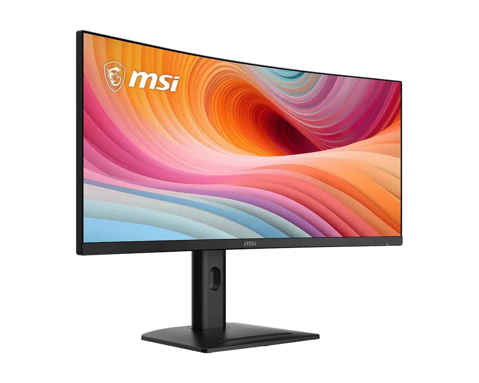 Monitor MSI PRO MP341CQPHGN E12 / 34" / UWQHD VA / 120Hz / 1ms / HDMI+DisplayPort - Zezë