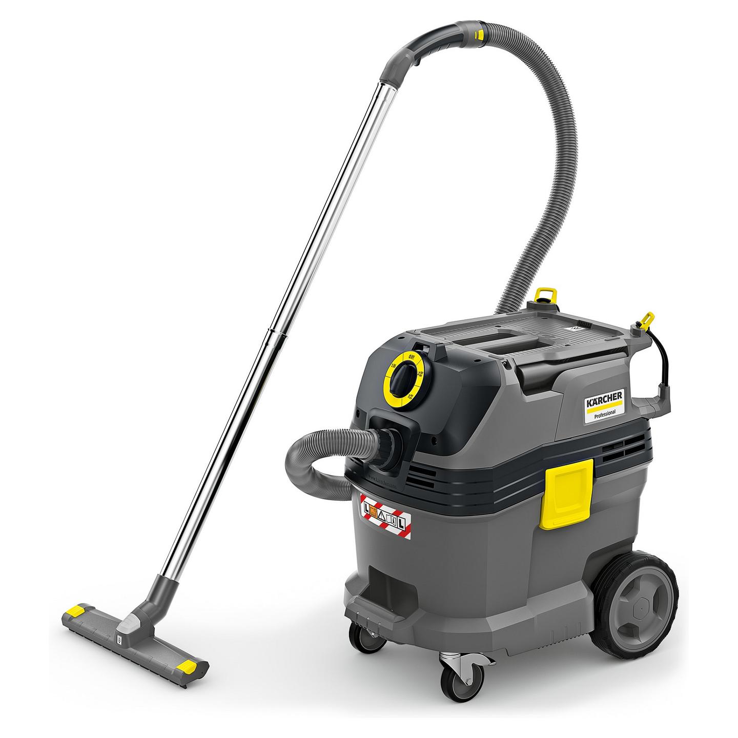 Fshesë me Vakum Kärcher NT 30/1 Tact L / Wet & Dry / 1380W / 30L / Tact - Zezë/Hiri - 1