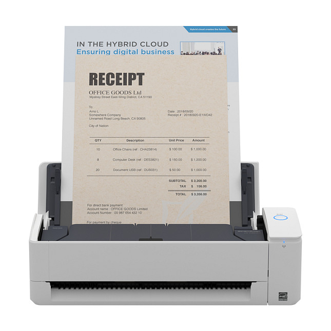 Skaner RICOH ScanSnap iX1300 / A4 / Document Scanner with ADF / Duplex USB - Bardhë - 4