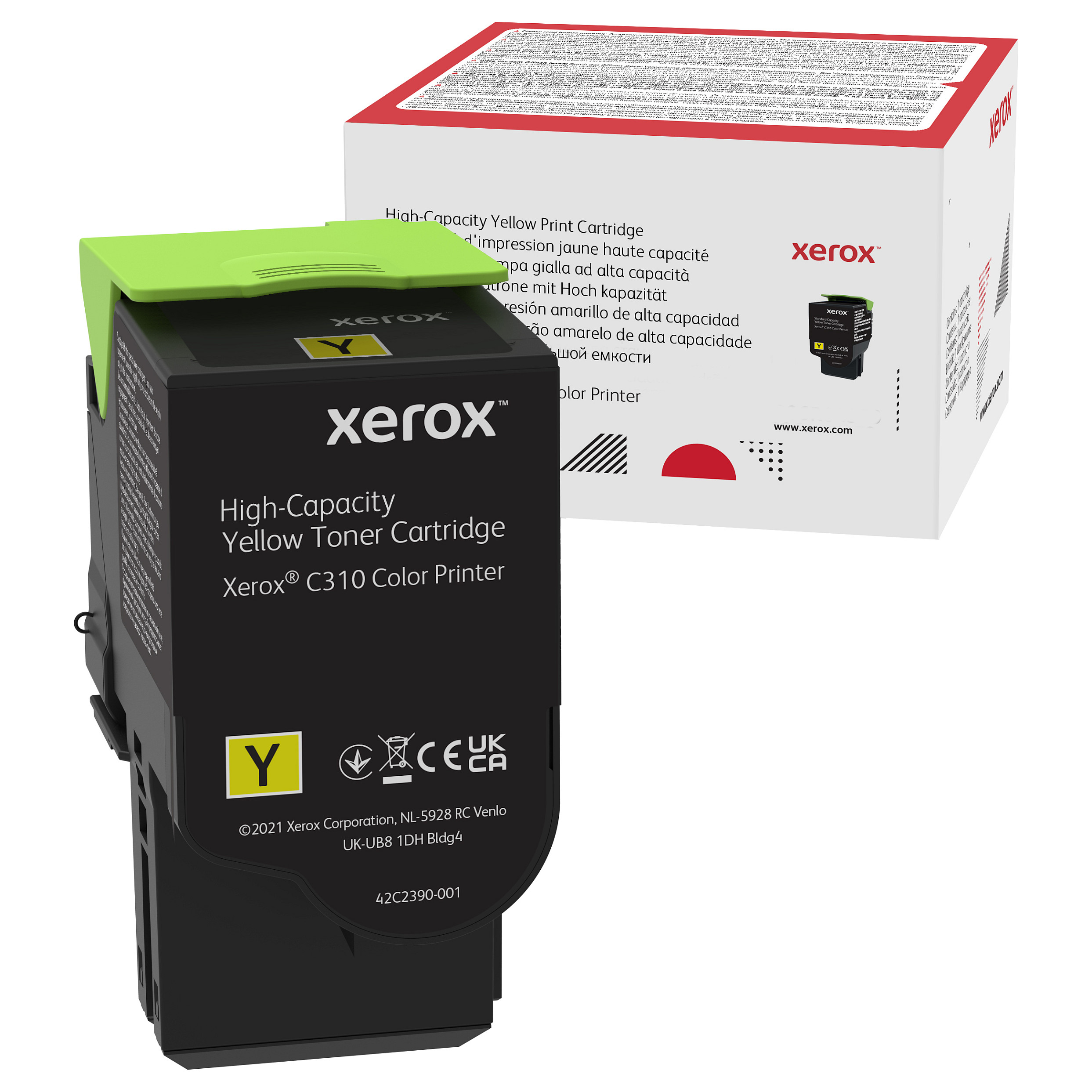 Toner Xerox 19798 / 5.500 faqe – Verdhë - 1