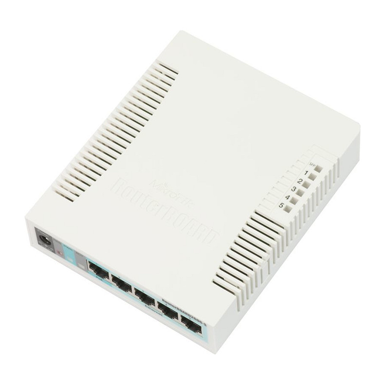 Switch 5P+1 Mikrotik CSS106-5G-1S POE M - 1