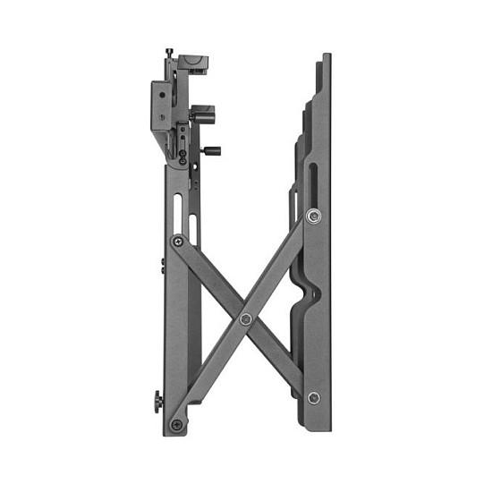 Mbajtëse Muri për TV Equip 650351 / 37"-70" / 45kg / Pop-Out / Video Wall - Zezë - 3