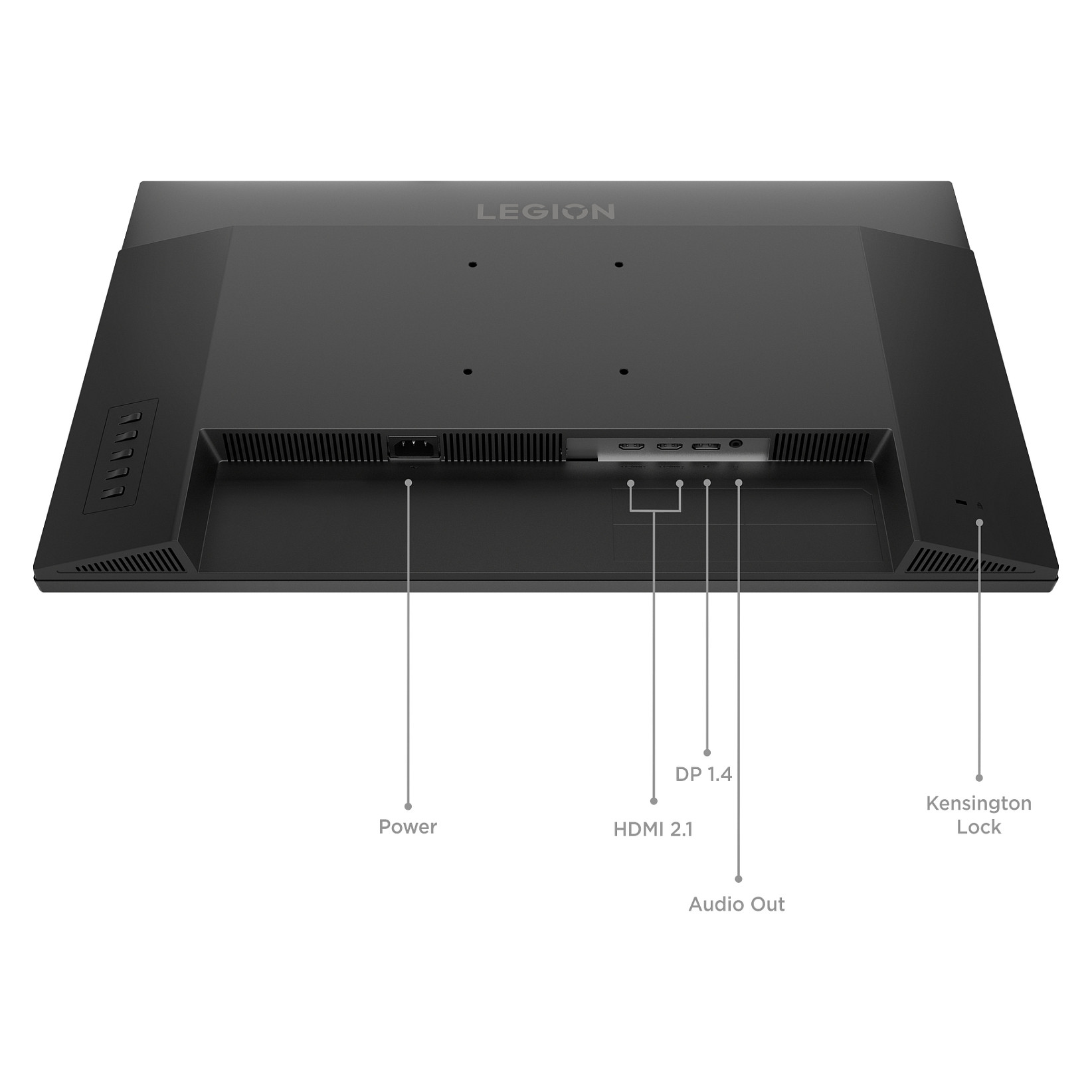 Monitor Gaming Lenovo Legion 27U-10 / 27"/ 4K Ultra HD IPS / LCD / 160Hz / 4ms / HDMI + DisplayPort - Zezë - 12